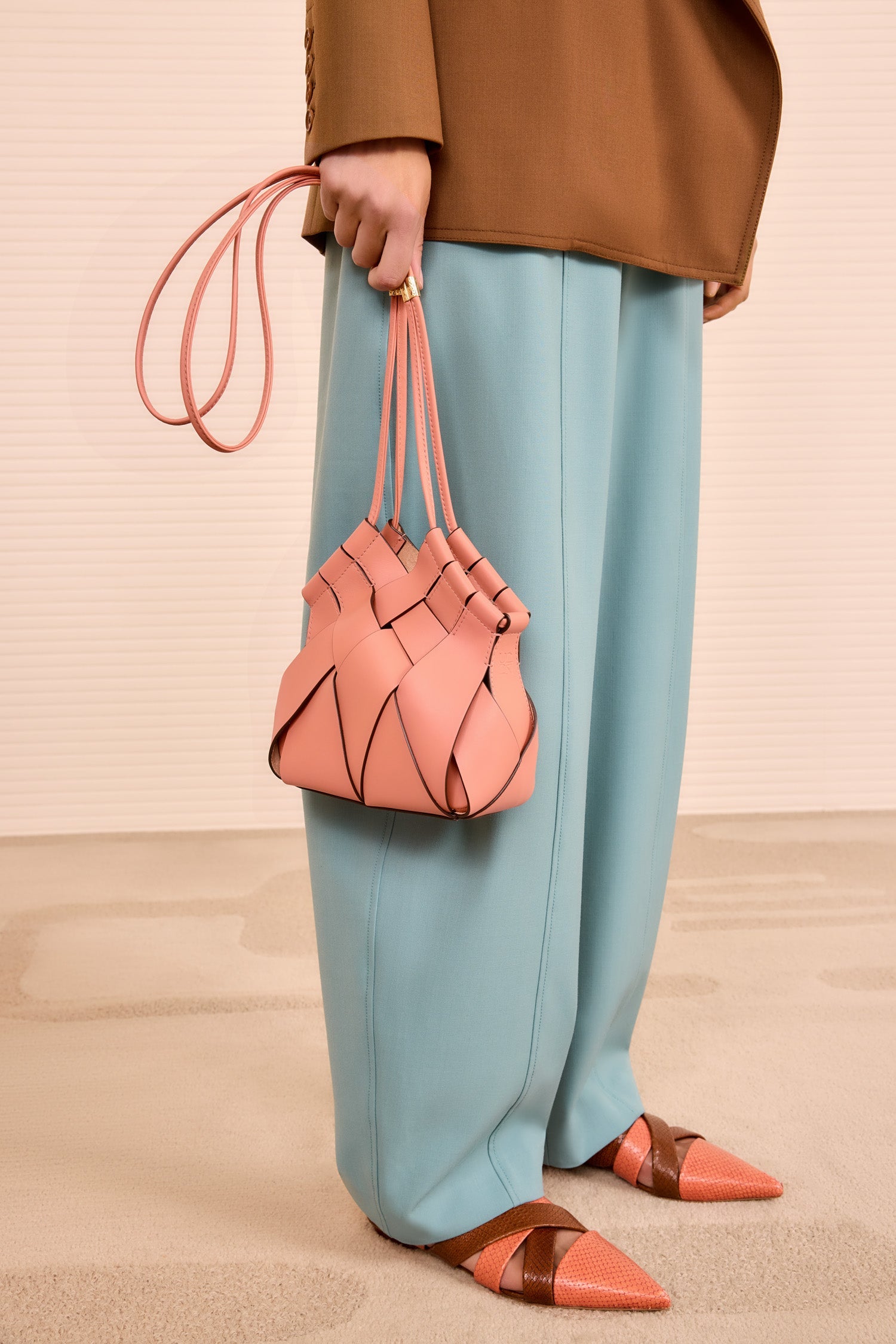 Charlotte Crossbody - Rose